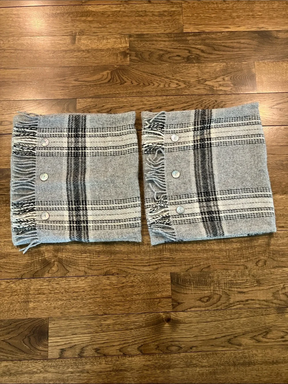 Williams-Sonoma Home Wool Plaid Pillow Covers (2)
